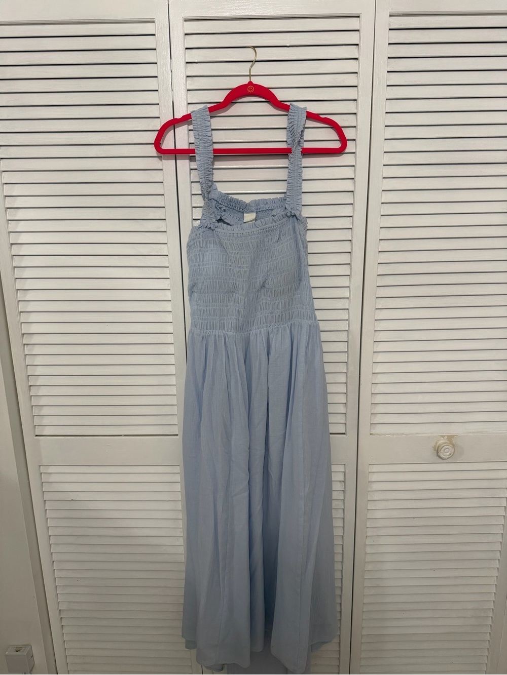 H&M Pale Blue Backless Dress